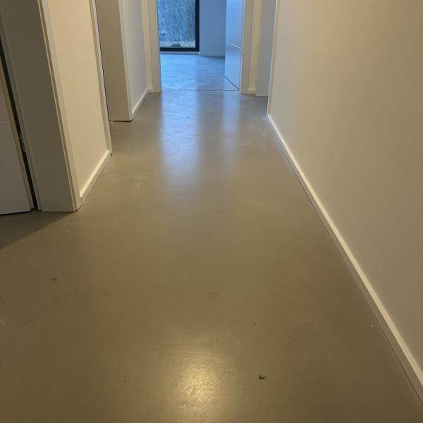 Sichtspachtelung Flur